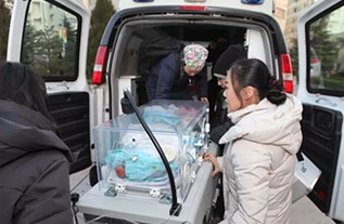 甘谷县妇婴监护型护送